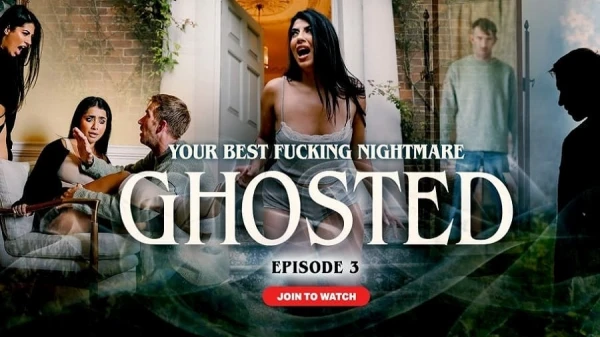 Особняк с привидениями: призрак Дилана оказался живым и трахает всех девок подряд! (Русский перевод порно)