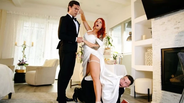Жених ждёт у алтаря, а невесту ебут в гримёрке! Измена невесты с русским переводом 2025!